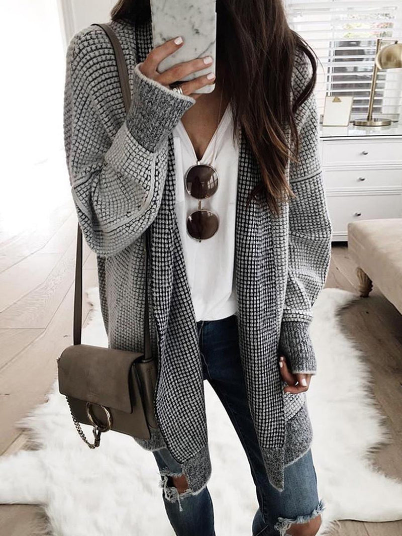 Knitted Sweater Cardigan (3 color)