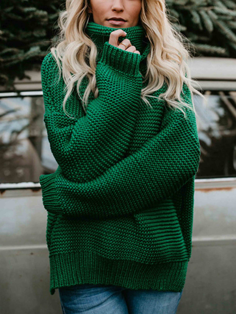 Loose Turtleneck Warm Sweater