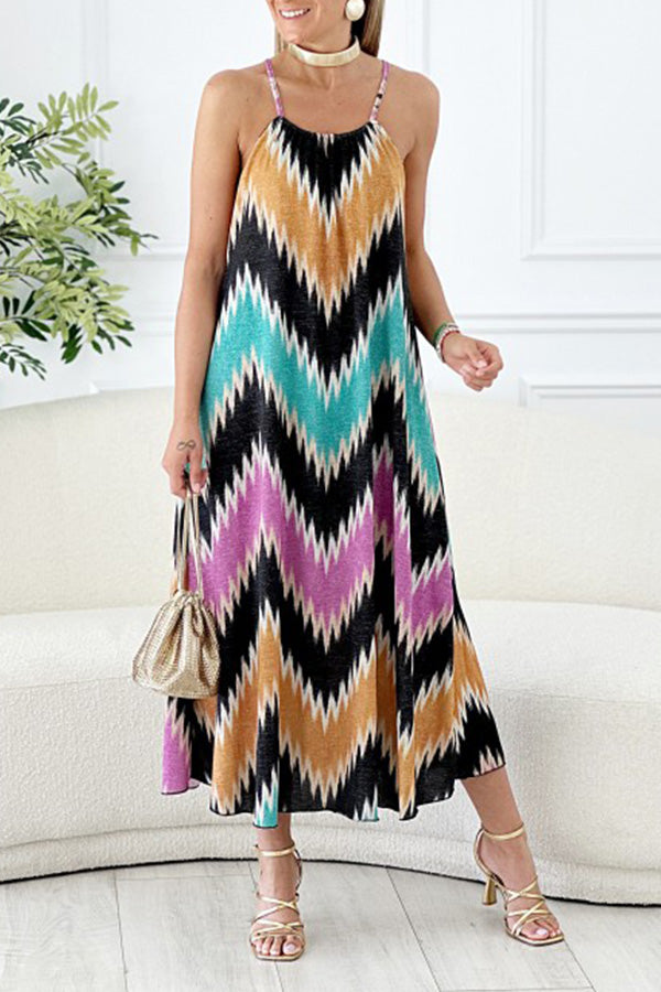 Black Ikat Dress